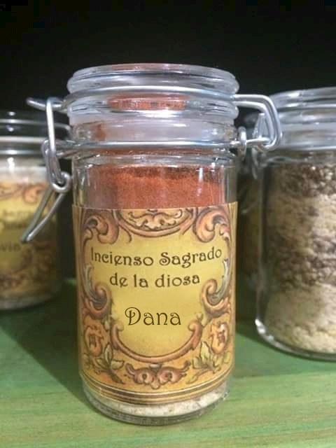 Incienso de la diosa Dana